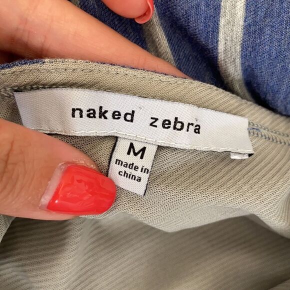 Naked Zebra Maxi Dress - Picture 9 of 10